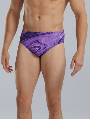 Purple Tyr Durafast Elite® Vitality Men's Swimsuit | US-ZTAD18309