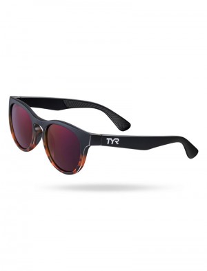 Purple / Black Tyr Ancita Hts Polarized Men's Sunglasses | US-SVMQ97480