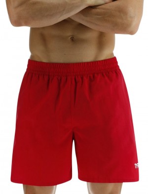 Red Tyr Deck-x Men's Swim Shorts | US-NIUH27645