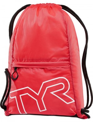 Red Tyr Drawstring Sackpack Men's Backpack | US-MFKX71980