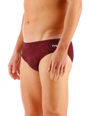 Red Tyr Durafast Elite® Lapped Men's Swimsuit | US-KTXQ92508