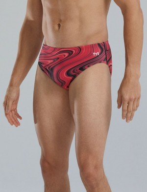 Red Tyr Durafast Elite® Vitality Men's Swimsuit | US-XBKA79852