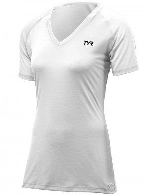 White Tyr Alliance Tech Women's T-Shirt | US-VCGU17534