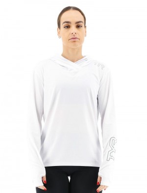 White Tyr Sundefense Women's Hoodie | US-IOUP09148