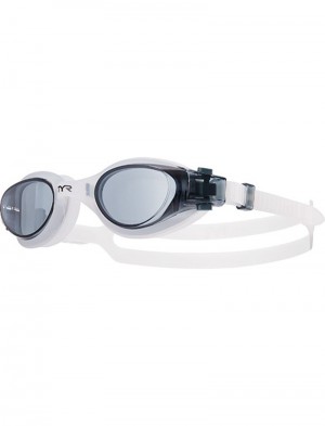 White / Black Tyr Adult Vesi Men's Goggles | US-GJAH67532