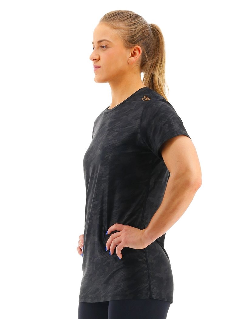 Black Tyr Airtec™ Short Sleeve Women's T-Shirt | US-HMZX82610