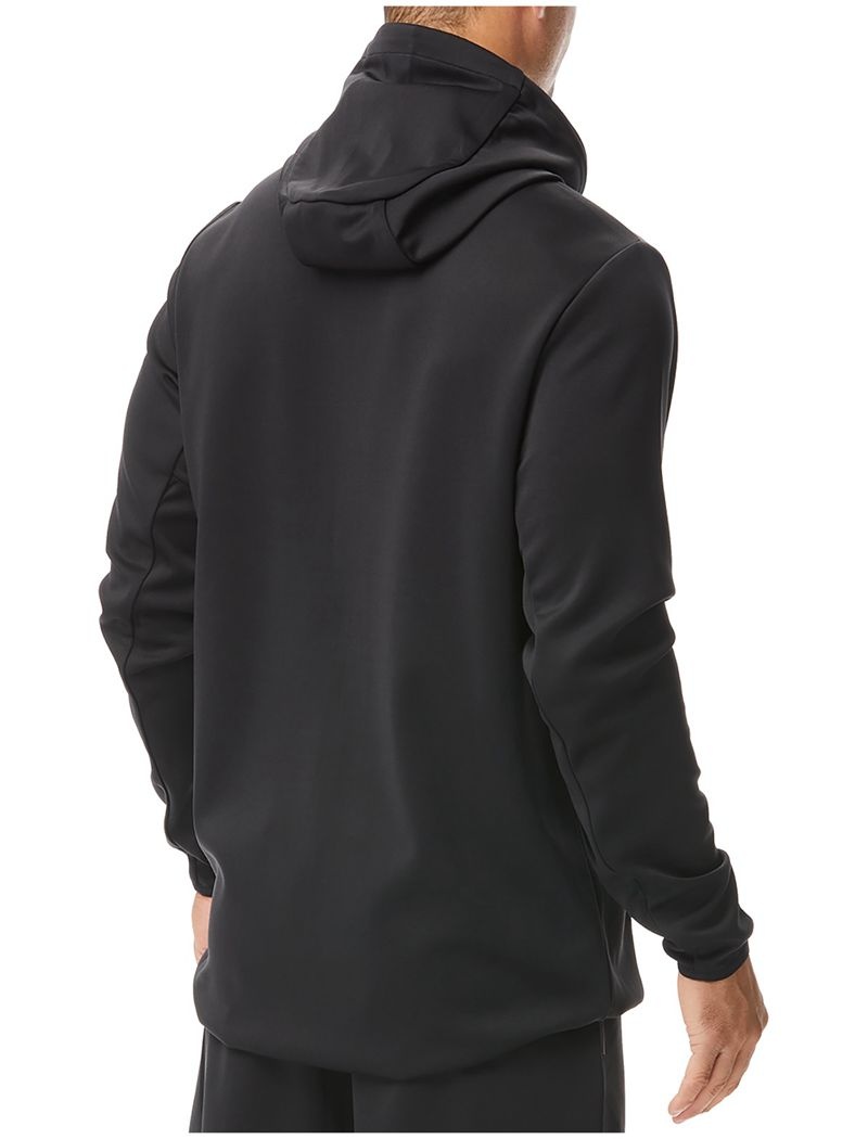 Black Tyr Alliance Podium Full Zip Men's Hoodie | US-UMIL31542