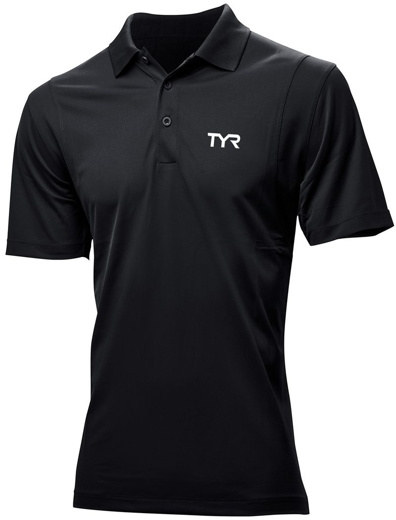 Black Tyr Alliance Tech Men\'s Polo Shirt | US-ZSPD34520