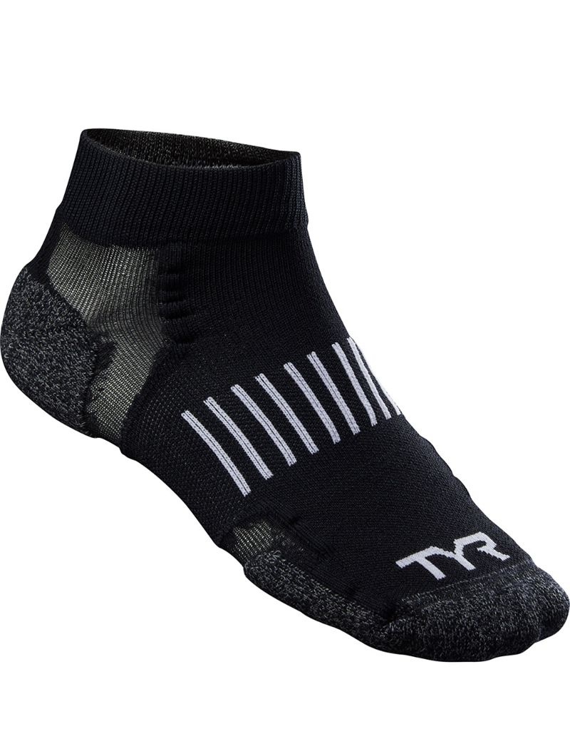 Black Tyr Ankle Thin Training Men\'s Socks | US-QPUN50318