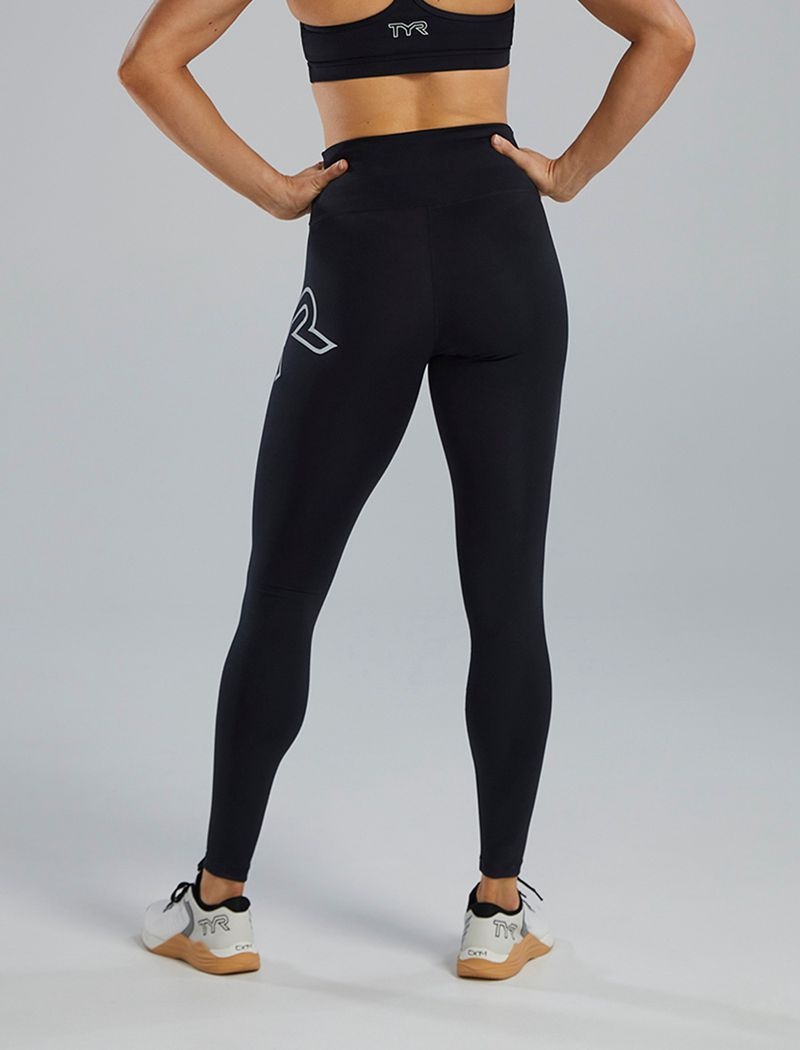 Black Tyr Base Kinetic™ High-rise 28 Logo Women's Leggings | US-AZVU31496