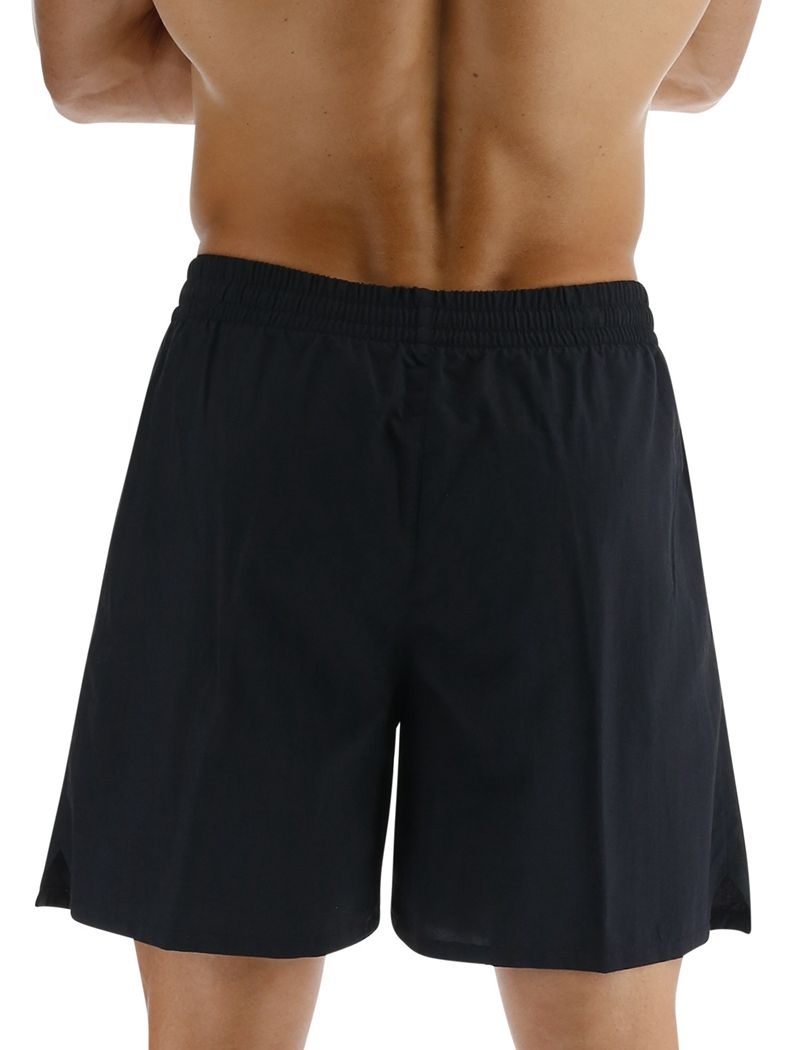 Black Tyr Deck-x Men's Swim Shorts | US-XJWK09852