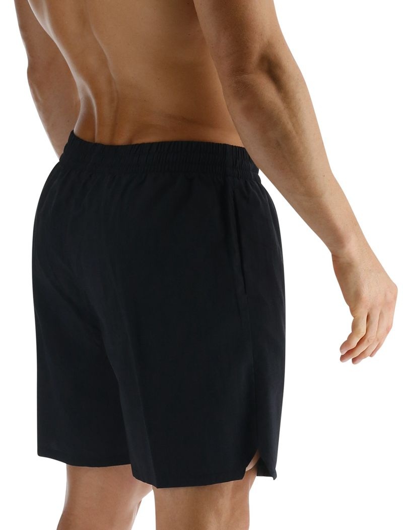 Black Tyr Deck-x Men's Swim Shorts | US-XJWK09852