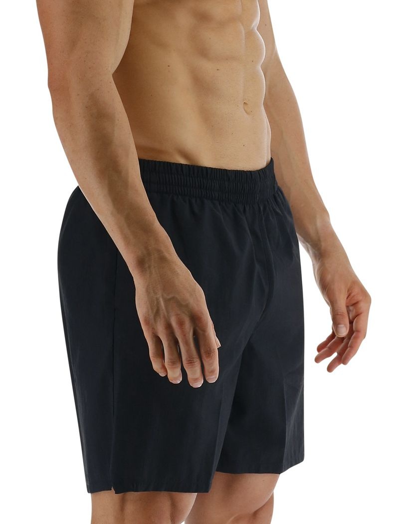 Black Tyr Deck-x Men's Swim Shorts | US-XJWK09852