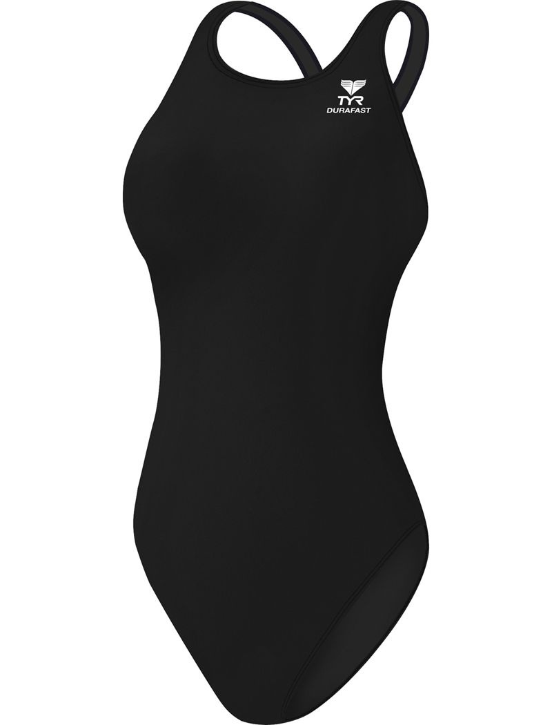 Black Tyr Durafast Elite® Maxfit Women's Swimsuit | US-CJRD30186