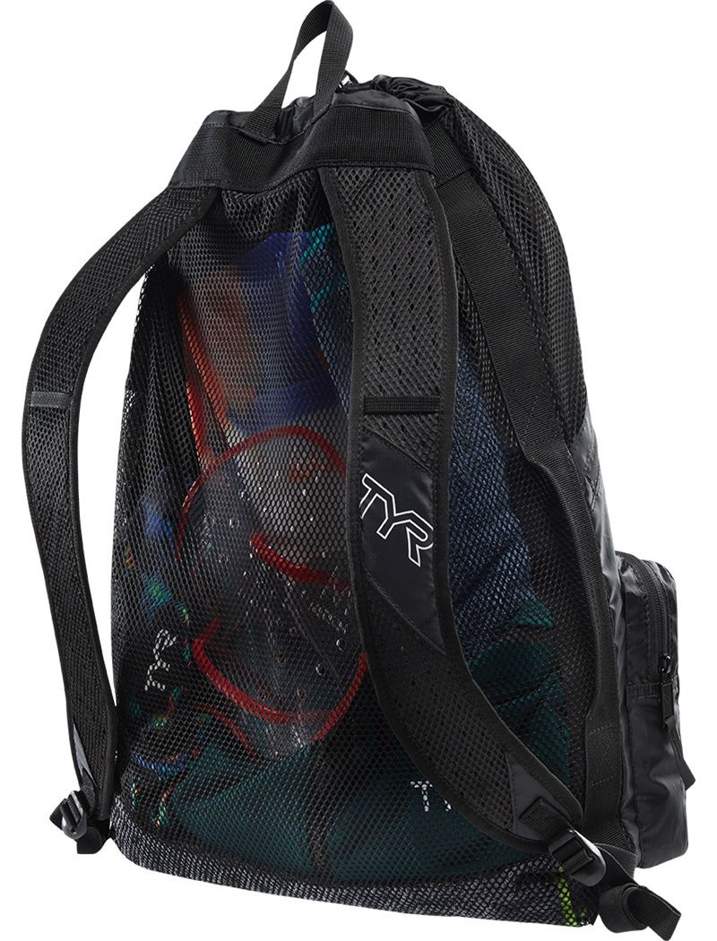 Black Tyr Elite Team 40l Mesh Men's Backpack | US-UVIT83914