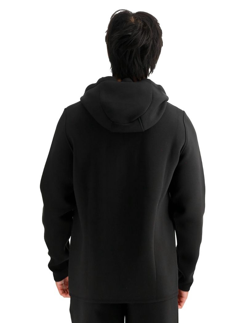 Black Tyr Elite Team Full Zip Men's Hoodie | US-XFDB75386