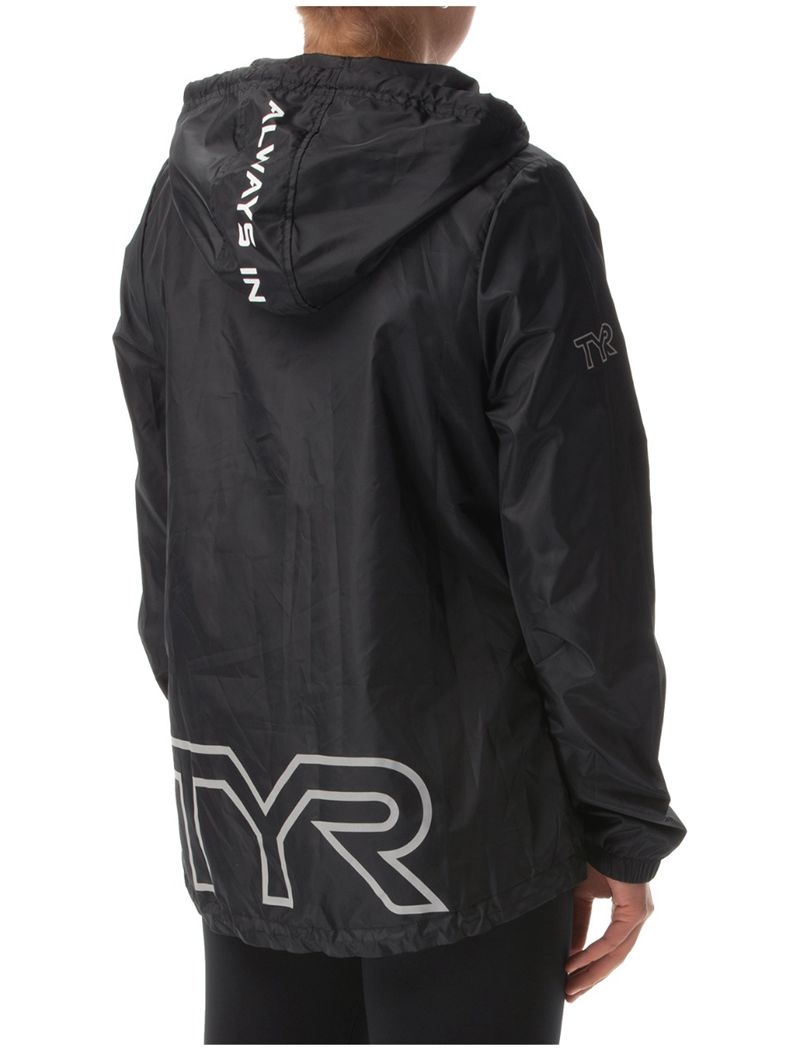 Black Tyr Elite Team Women's Windbreaker | US-DXMQ49582