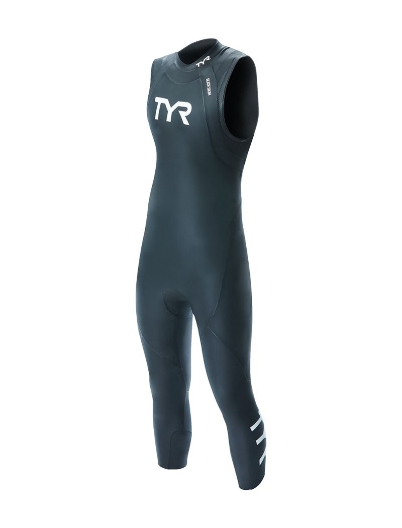 Black Tyr Hurricane® Cat 1 Sleeveless Men's Wetsuit | US-TOED56802