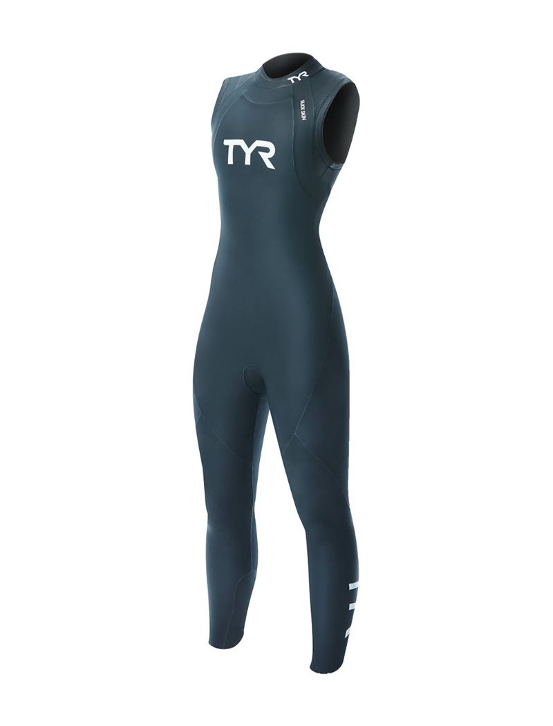 Black Tyr Hurricane® Cat 1 Sleeveless Women's Wetsuit | US-MGDV20791