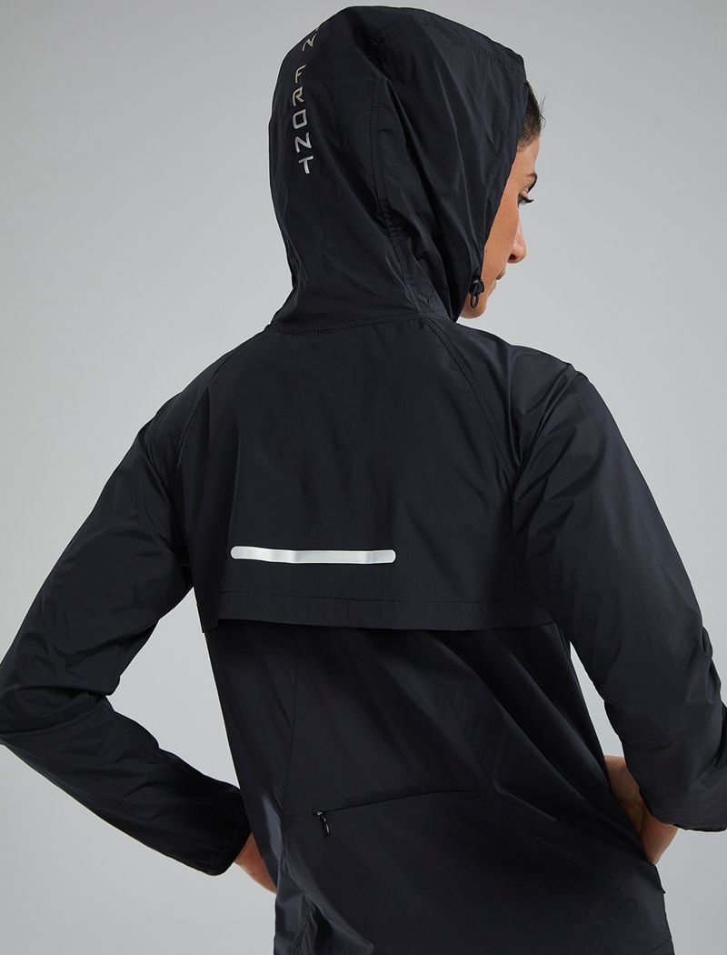 Black Tyr Hydrosphere™ Atlas Windbreaker Women's Jacket | US-MWUL79582