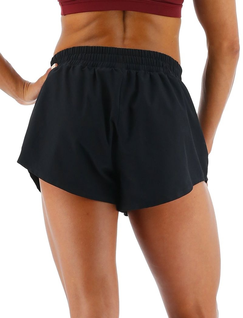 Black Tyr Hydrosphere™ Pace Women's Running Shorts | US-MITX41925