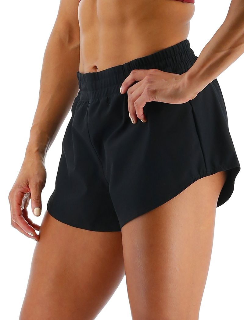 Black Tyr Hydrosphere™ Pace Women's Running Shorts | US-MITX41925