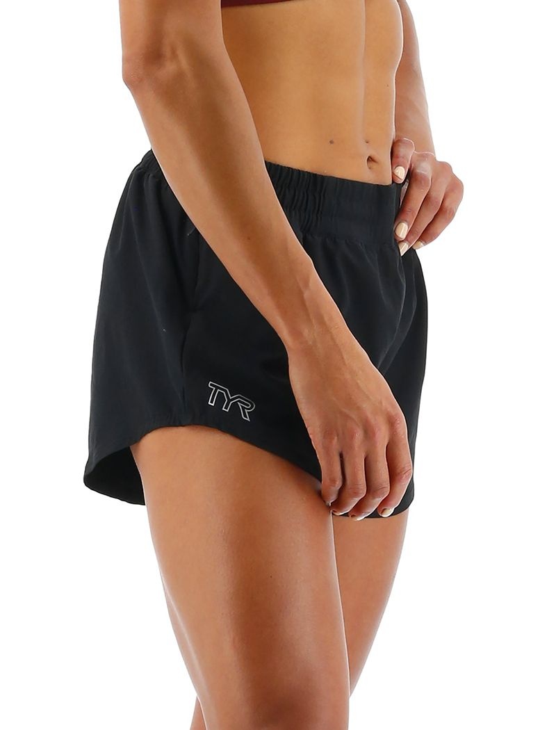 Black Tyr Hydrosphere™ Pace Women's Running Shorts | US-MITX41925