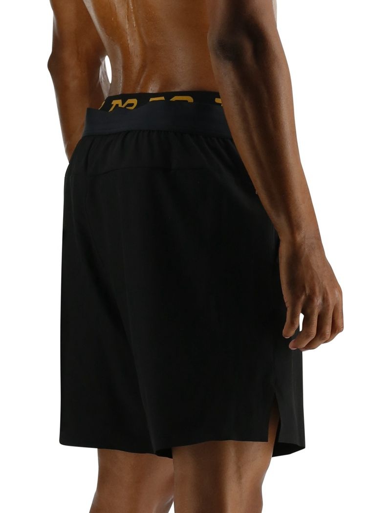 Black Tyr Hydrosphere™ Unlined 7 Unbroken Big Logo Men's Shorts | US-RZJW14782