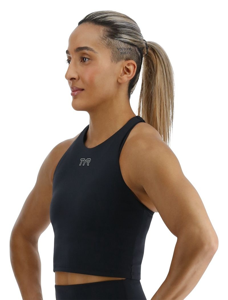 Black Tyr Joule Elite™ High Neck Women's Sports Bra | US-YACQ23689