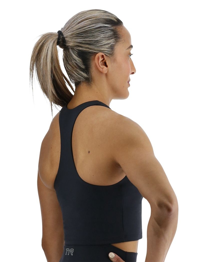 Black Tyr Joule Elite™ High Neck Women's Sports Bra | US-YACQ23689