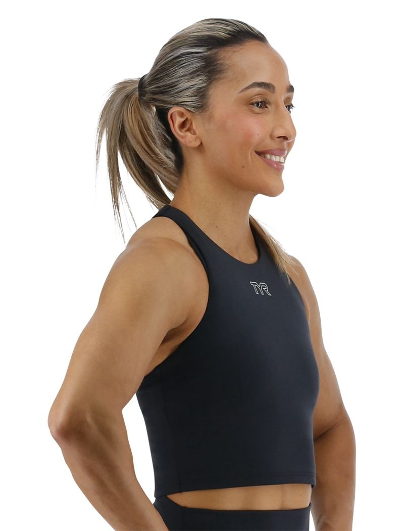 Black Tyr Joule Elite™ High Neck Women's Sports Bra | US-YACQ23689