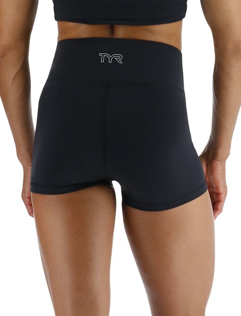 Black Tyr Joule Elite™ High-waisted 2 Women's Shorts | US-SNPX31270