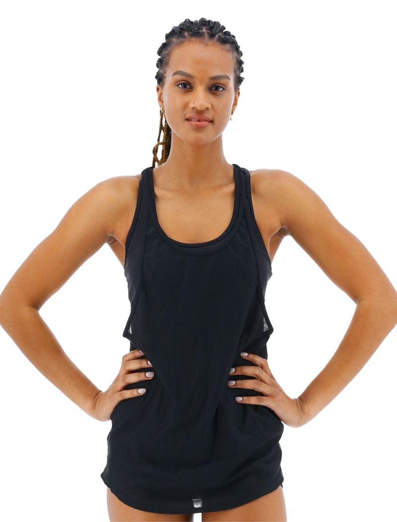 Black Tyr Madison 2-in-1 Women's Tanks | US-XWZL56723