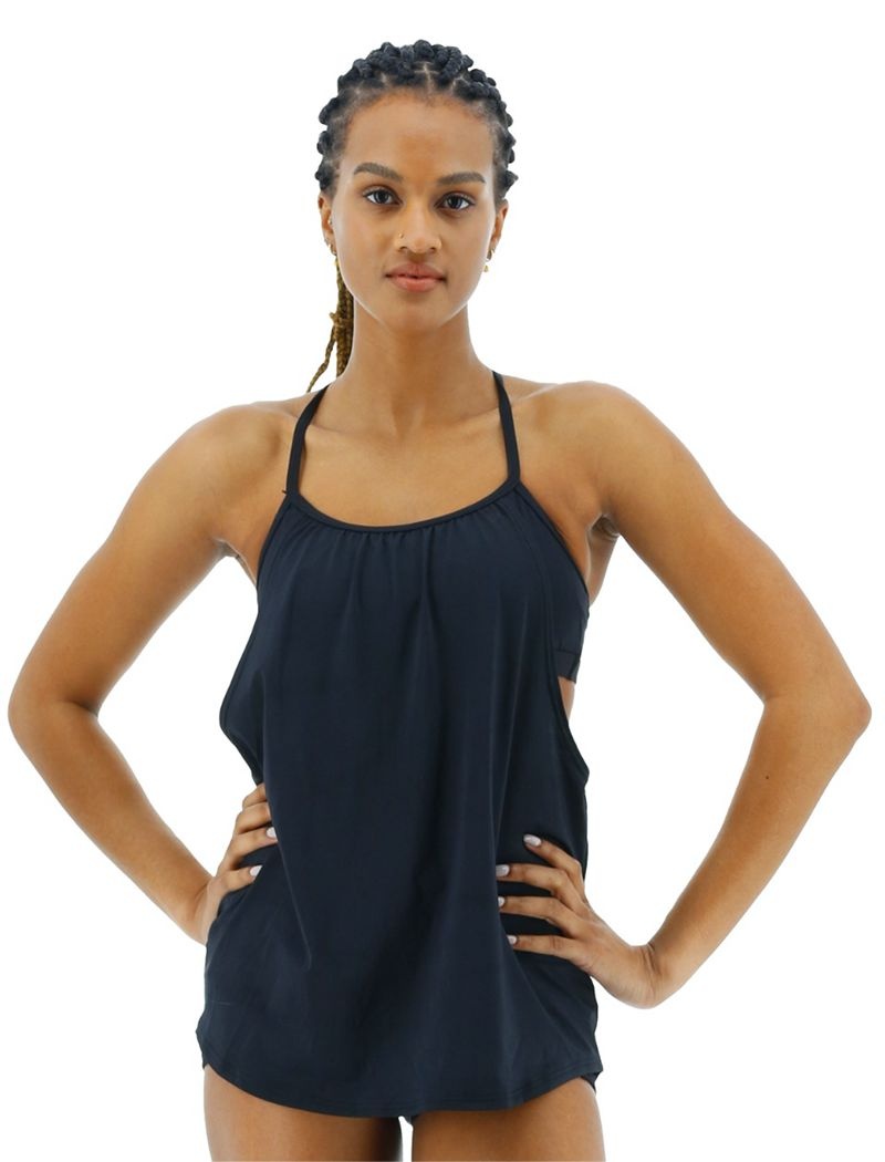 Black Tyr Shea 2-in-1 Women's Tanks | US-TDRM29417