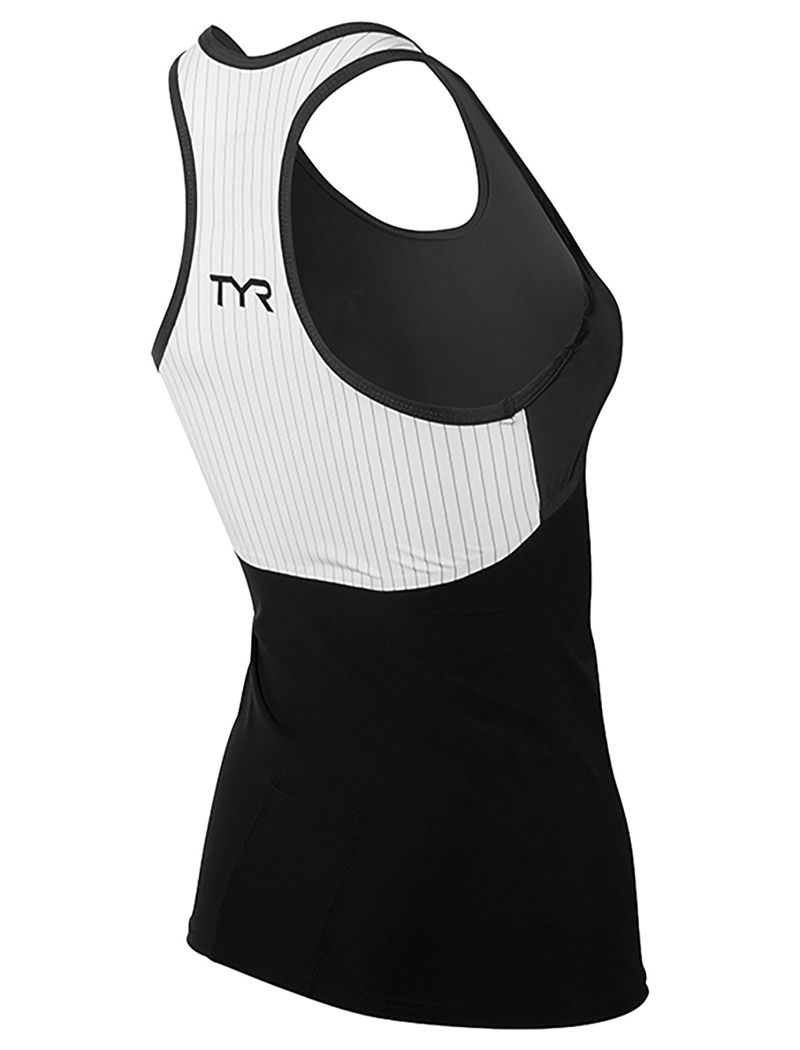 Black Tyr Tri Carbon Women's Tanks | US-MRCT57120