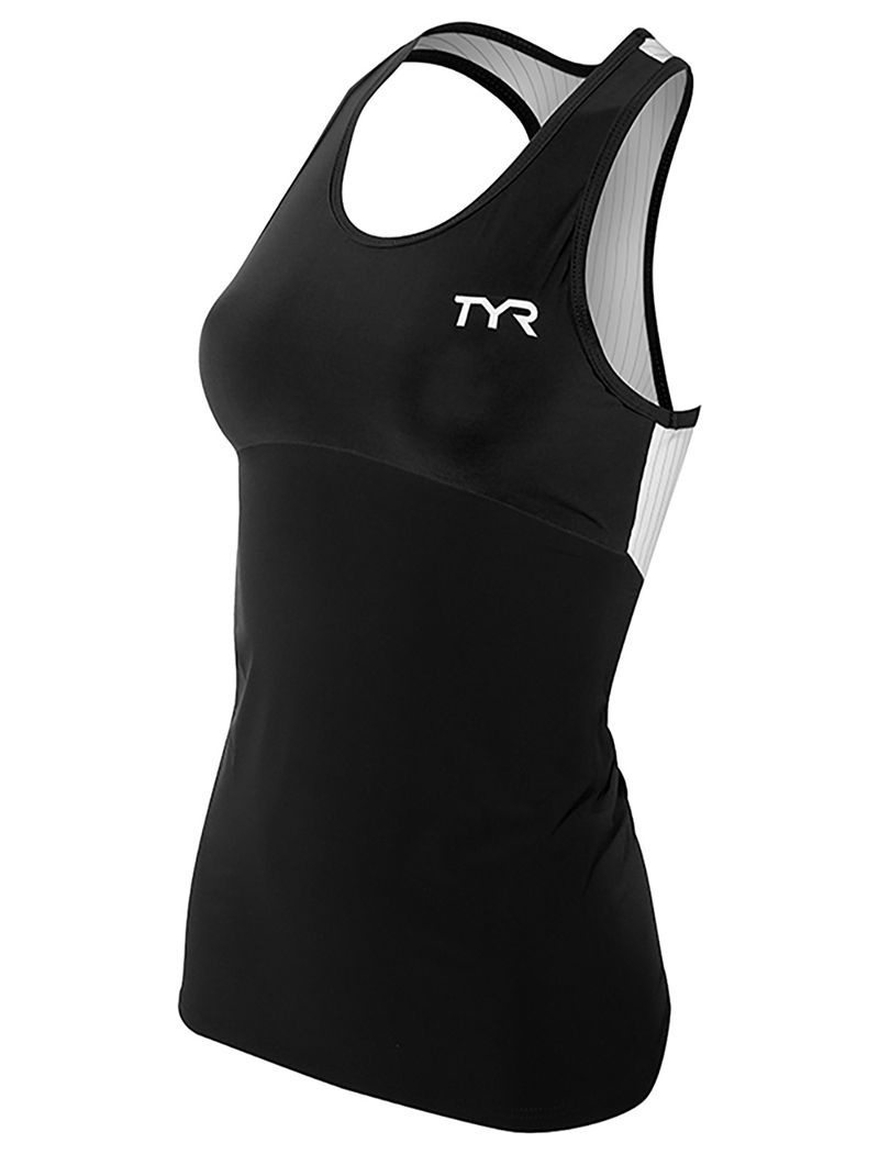 Black Tyr Tri Carbon Women\'s Tanks | US-MRCT57120