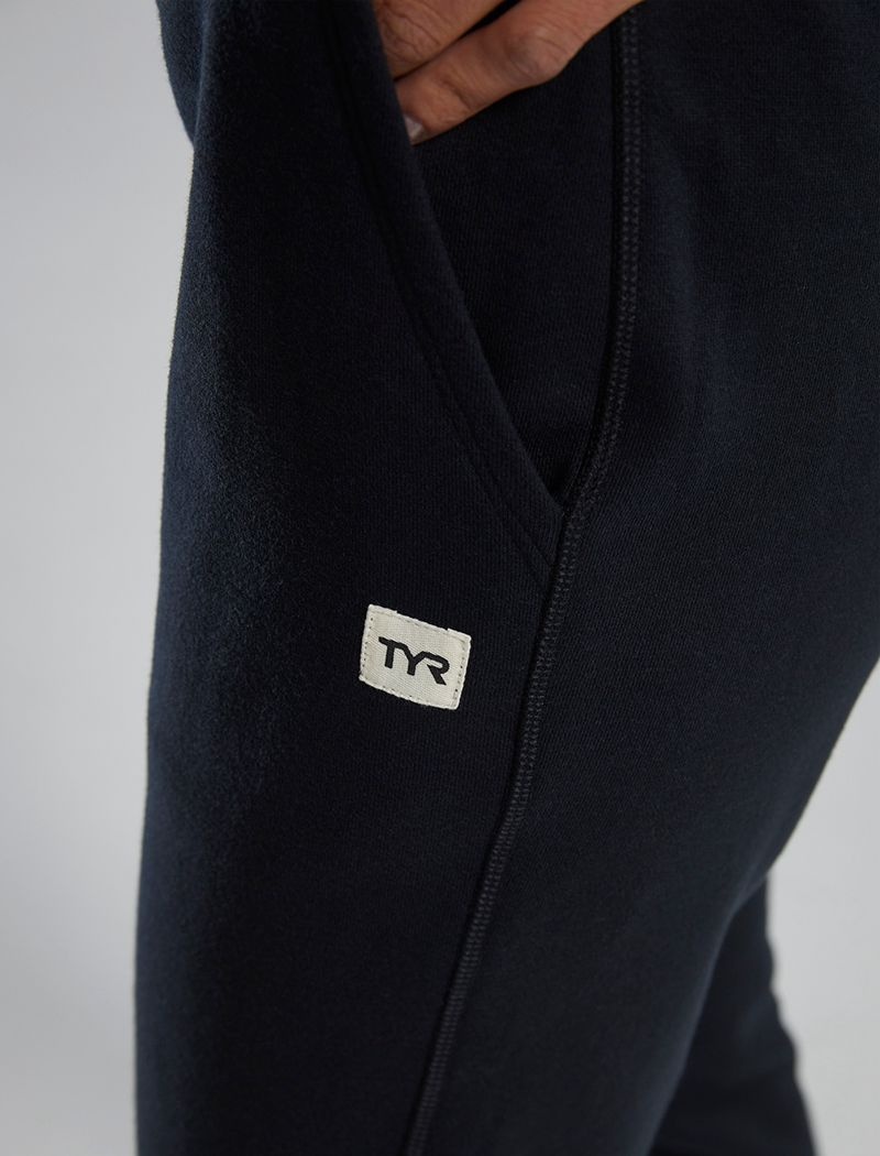 Black Tyr Ultrasoft Heavyweight Terry Women's Joggers | US-KAEN07836