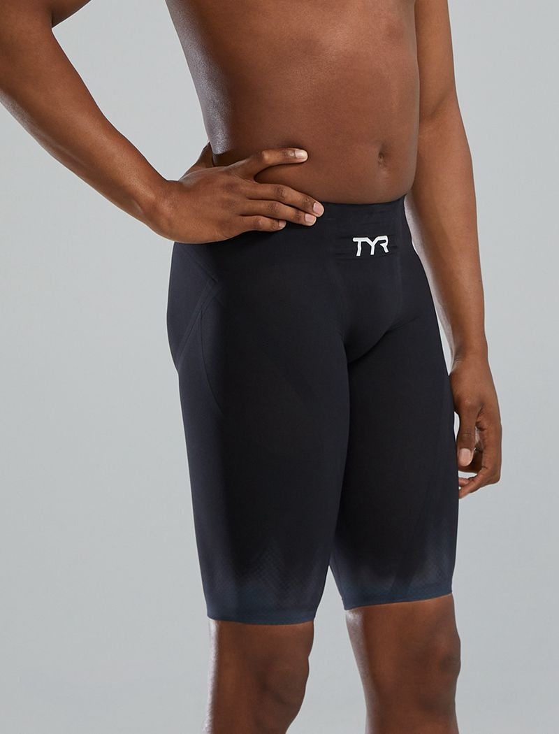 Black Tyr Venzo™ High Waist Jammer Influx Men's Swimsuit | US-AQBP10946