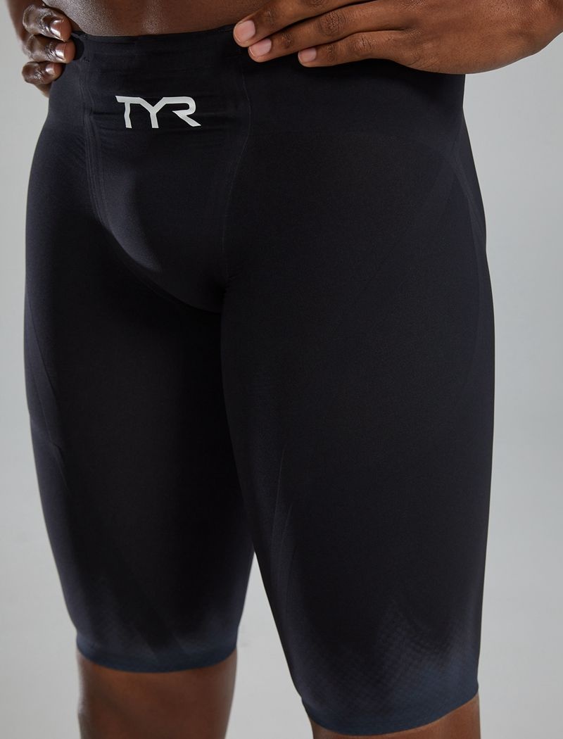 Black Tyr Venzo™ High Waist Jammer Influx Men's Swimsuit | US-AQBP10946