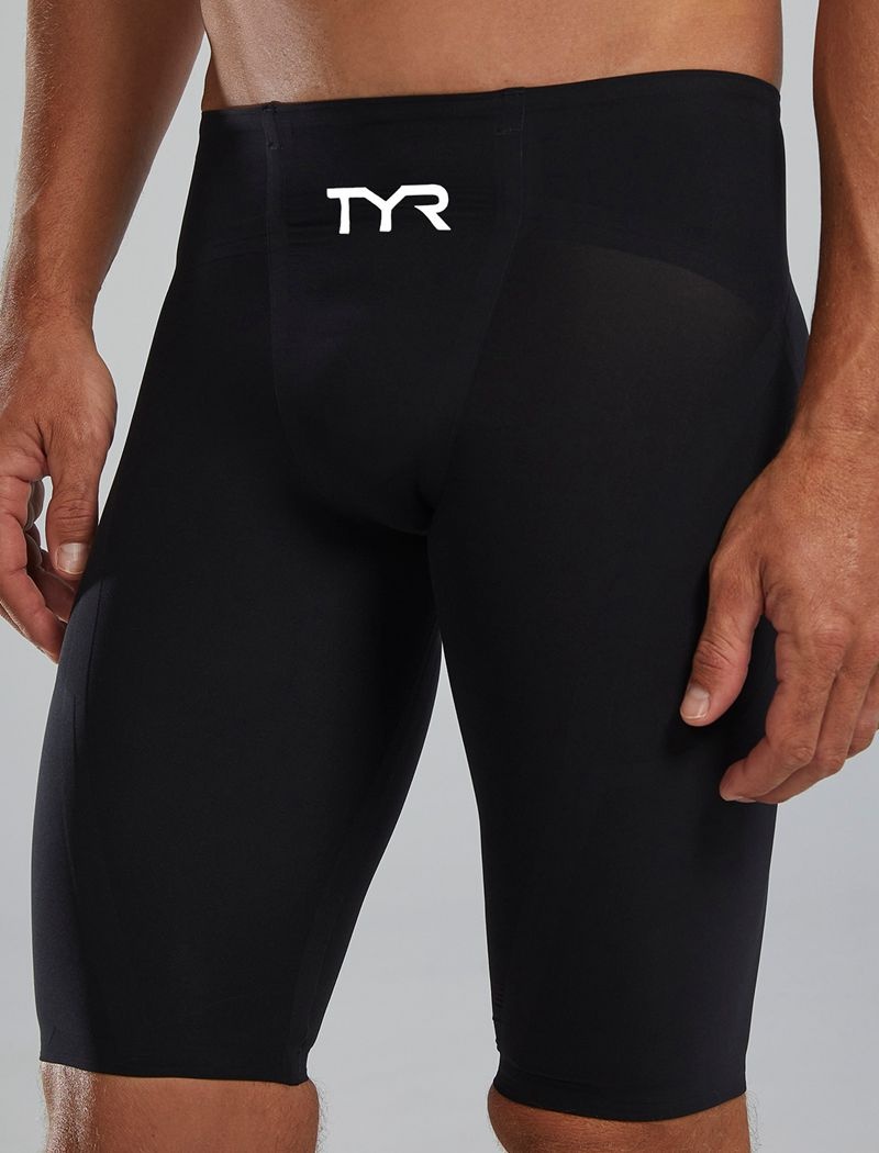 Black Tyr Venzo™ High Waist Jammer Men's Swimsuit | US-DEZQ26149