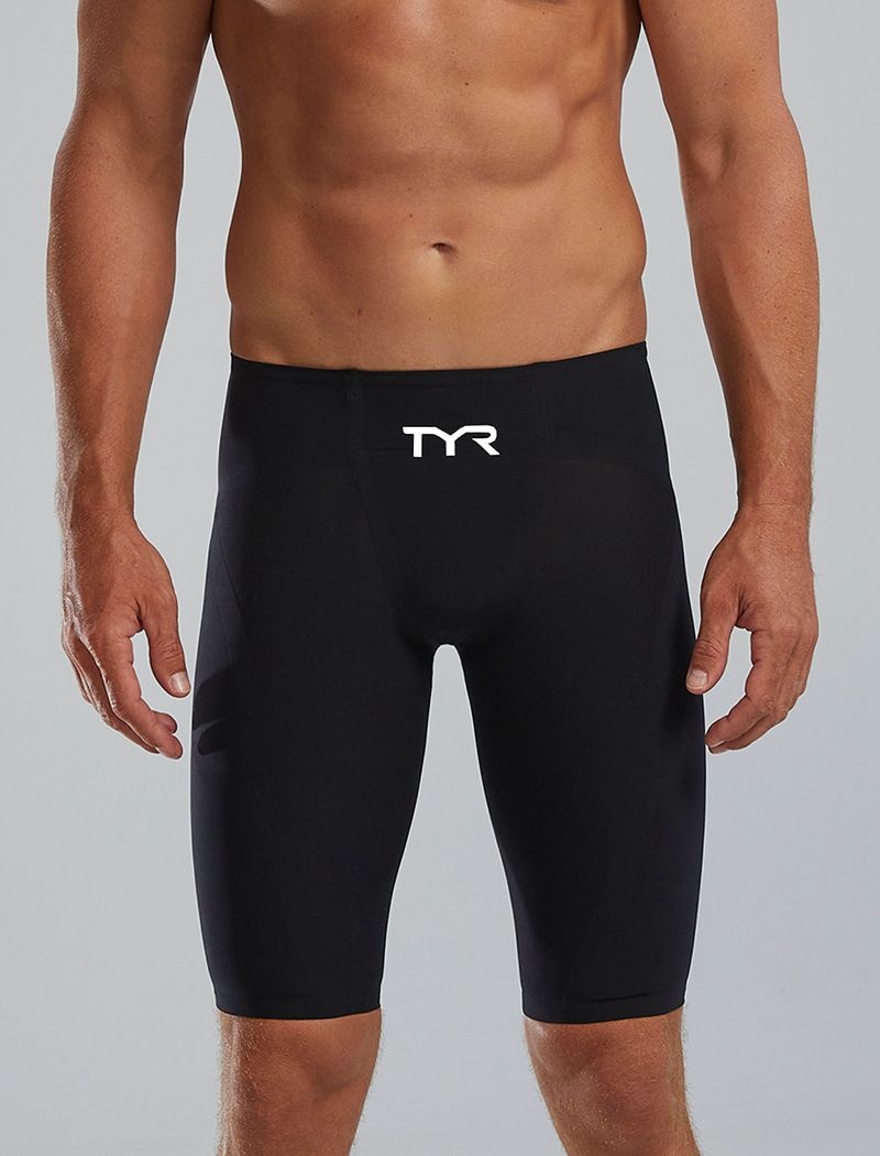 Black Tyr Venzo™ High Waist Jammer Men\'s Swimsuit | US-DEZQ26149