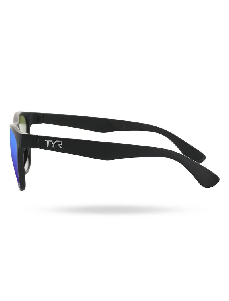 Black / Blue Tyr Raya Hts Polarized Women's Sunglasses | US-FGHI13285