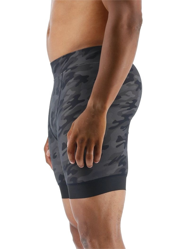 Black / Grey Tyr Durafast Elite® Jammer Men's Swimsuit | US-XZWN39457