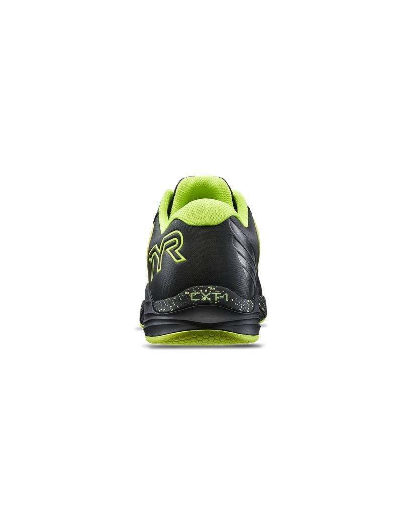 Black / Light Green Tyr Cxt-1 Trainer Limited Edition Men's Crossfit Shoes | US-IRMF62518