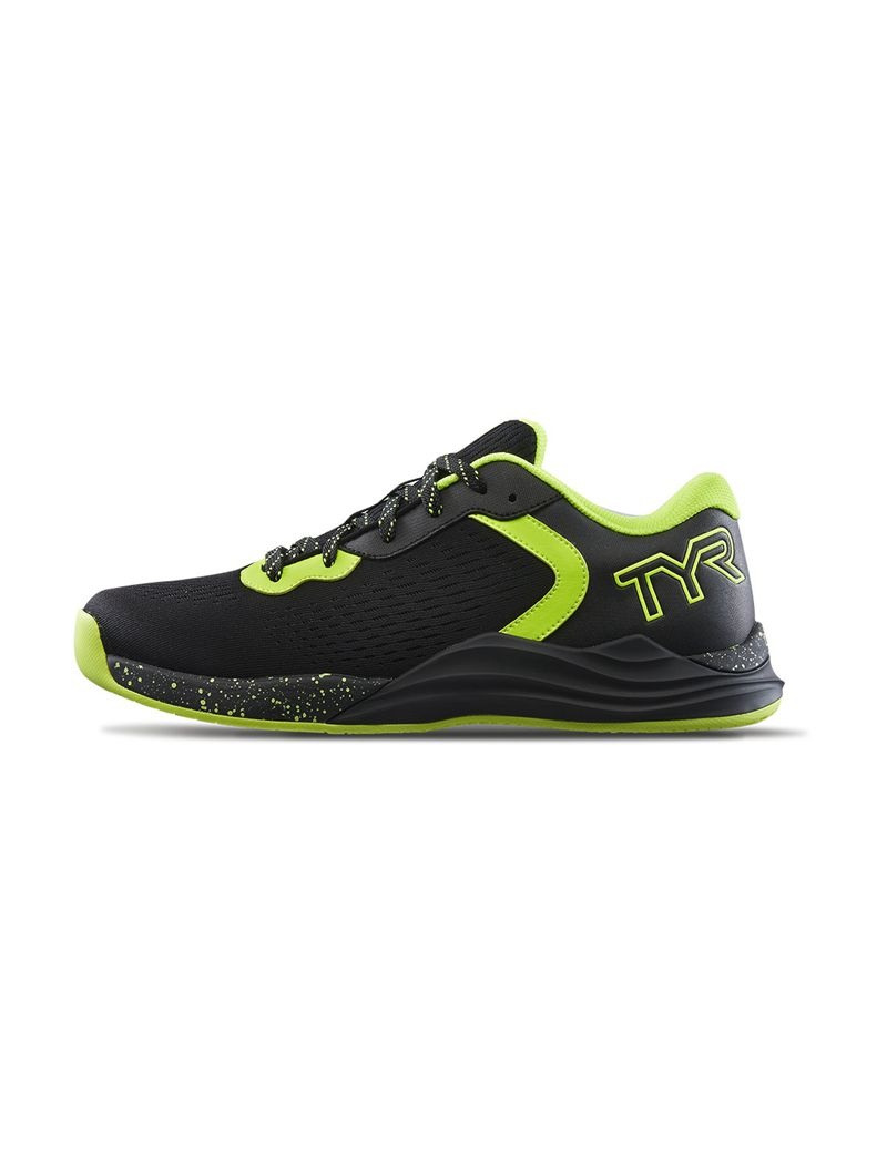 Black / Light Green Tyr Cxt-1 Trainer Limited Edition Men\'s Crossfit Shoes | US-IRMF62518