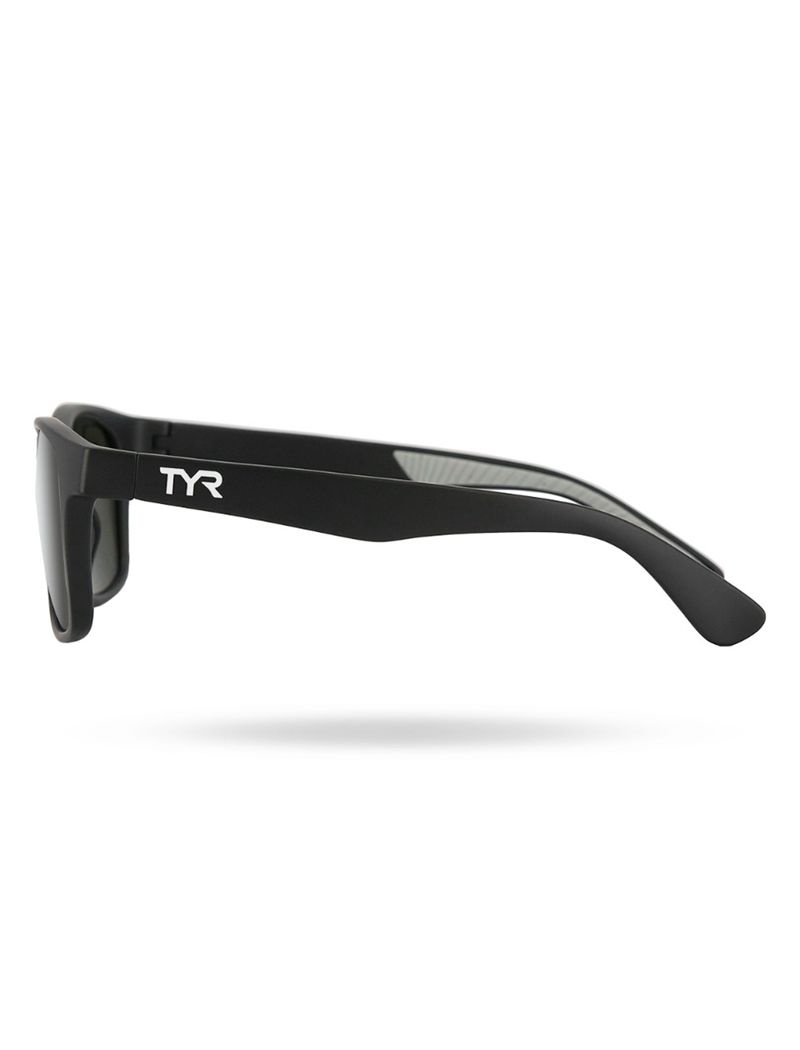 Black / Silver Tyr Springdale Hts Polarized Women's Sunglasses | US-UYJW95421