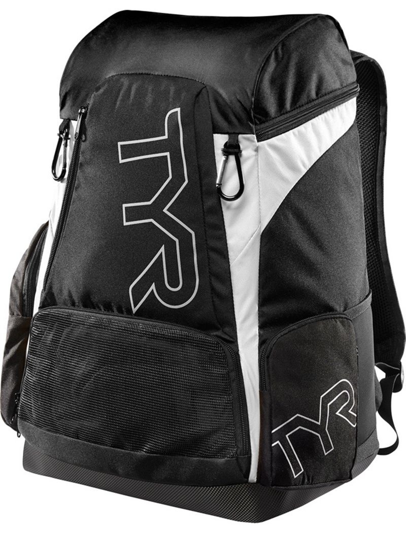 Black / White Tyr Alliance 45l Men\'s Backpack | US-QIBV16402