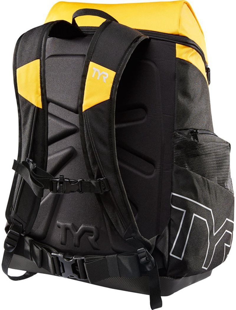 Black / Yellow Tyr Alliance 45l Men's Backpack | US-ORJZ75204