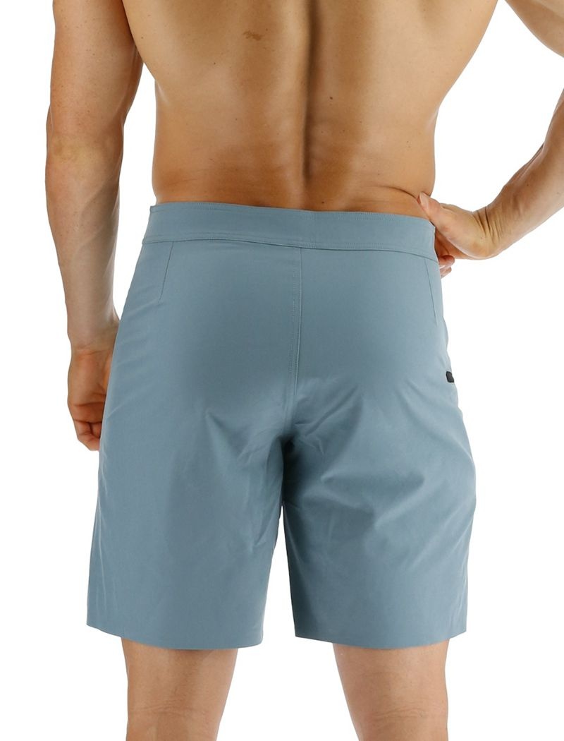 Blue Grey Tyr Hydrosphere™ Mobius 9 Men's Boardshorts | US-TOZN31497