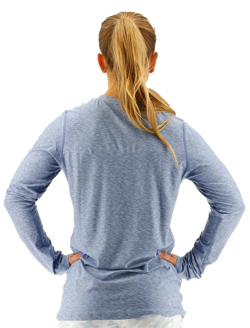 Blue Tyr Airtec™ Long Sleeve Women's T-Shirt | US-FQYT24865